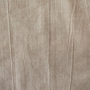Washed linen blend has a soft, textured, slightly crisp hand, and some drape from the rayon. Make up a gorgeous top, dress or skirt that stands out!  Translucent with a washed look and pleasing slubbed texture, may need lining for dresses and skirts. Close up image of fabric.