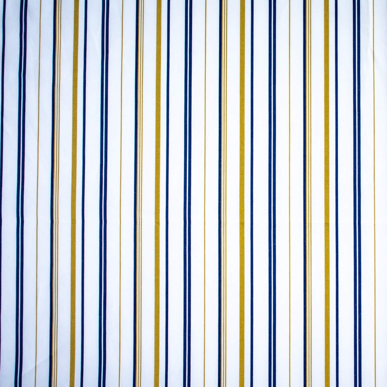 Bring effortless sophistication to your look with the 'Effortless' LA Designer Striped Cotton Shirting fabric by the yard. Crafted from luxurious 100% cotton, this designer shirting ensures you look on-trend with minimal effort! Image of fabric design.