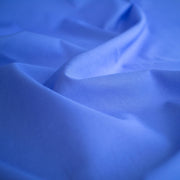 Close-up of Blue  Cotton Lawn fabric.
