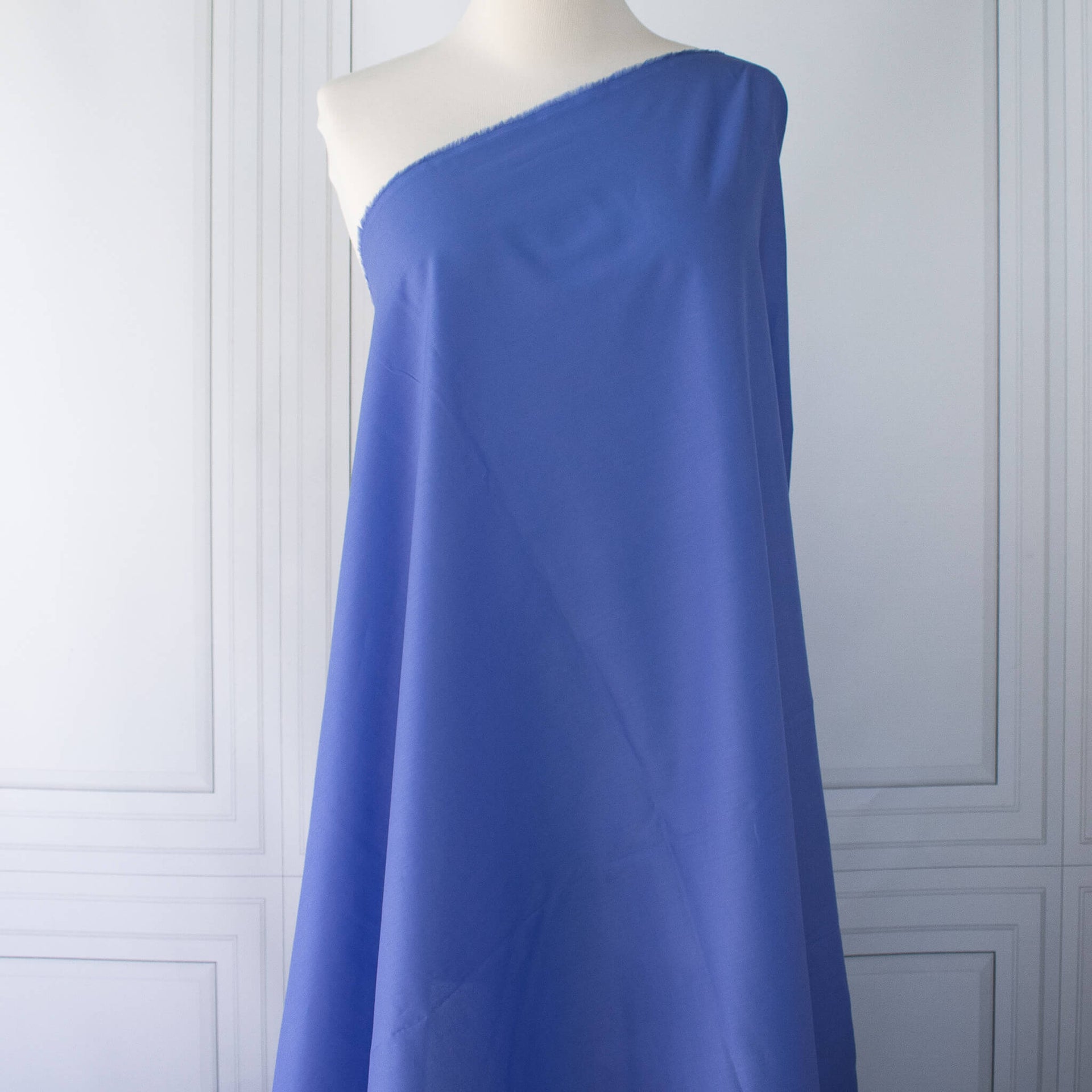 LA Designer French Blue 100% Cotton Lawn