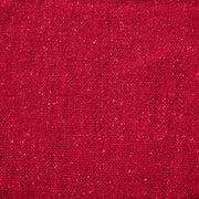 Italian Couture Red Melange YS1 Designer Boucle Virgin Wool fabric by the yard. Discreet luxury at its finest, this beautiful woolen boucle from an exclusive design house is the epitome of French elegance. Image of fabric.