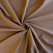 Close up  of High End British Designer Ponte De Milano  fabric in a classic tan color