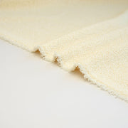 Close-up Couture Designer Italian Wool Boucle fabric 