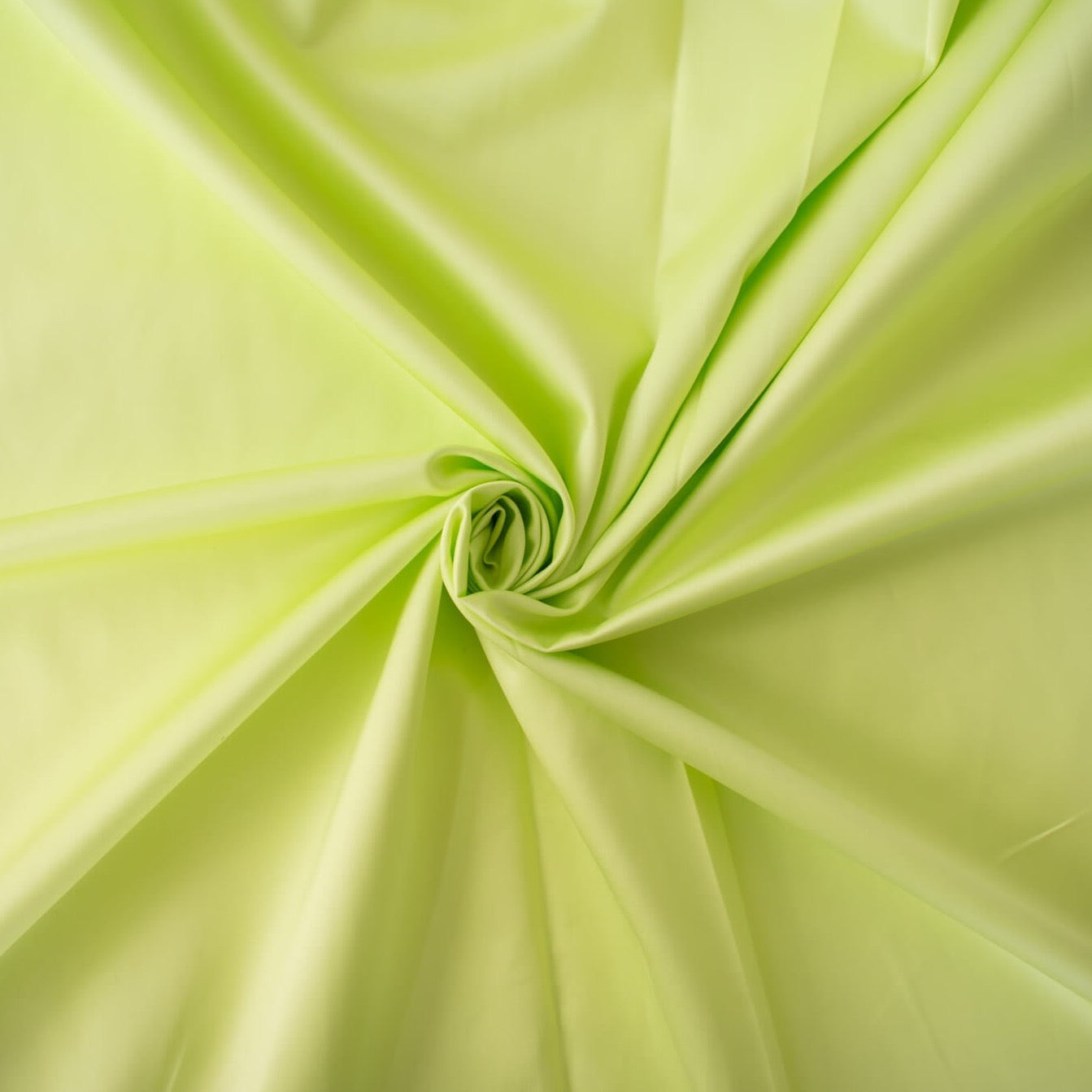 Soft Lime Green 100% Cotton Sateen - 'Limeade'