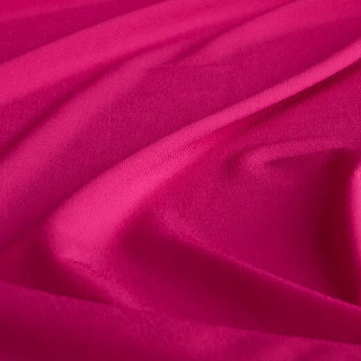 Close-up of Korean Dark Pink Polyester/Spandex ITY Knit fabric.