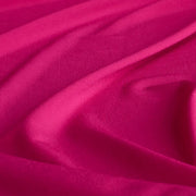 Close-up of Korean Dark Pink Polyester/Spandex ITY Knit fabric.
