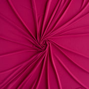 Close-up of Korean Dark Pink Polyester/Spandex ITY Knit swirled to show fullness.