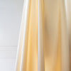Couture Designer 4-Ply Silk in an ivory buttercream is a premium medium weight silk and is so glamorous! Luxurious and elegant with a soft sheen and gentle drape. A fine smooth hand feels buttery on the skin, perfect for draped, fitted, or fuller styles perhaps a wide leg pant, vest, jacket, or dress!  Image of fabric drape.