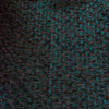 High End Designer Label Brocade Boucle in a stunning Cyan Blue, Black and Charcoal  A textured fabric with a soft hand. The metallic threads create a stunning statement piece!  image of brocade pattern