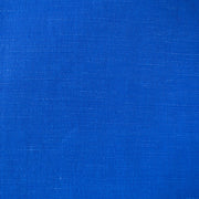 You'll be feeling the summer vibes in this Polynesian blue linen blend.  It has a soft, textured hand and the familiar drape of rayon. Make up a gorgeous top, dress or skirt that stands out!  Translucent with a pleasing slubbed texture, may need lining for dresses and skirts. Close up image of fabric texture.