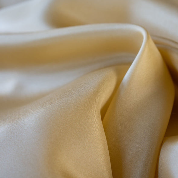 Wonderfully soft and silky this 100% China Silk is luxurious. Very lightweight and translucent.  