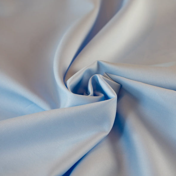 Somtimes a simple fabric is just absolutely gorgeous. If the sheen on this light blue Ha1ston cotton sateen gets your attention wait until you see how silky it feels!  Sew up a dress or a top and just try not to hug yourself, it's that lovely. 