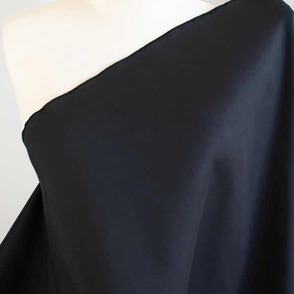 Make a statement this Spring in this fabulous cotton and silk fabric from Ha1ston. Just think how stunning you will look in a dress made to stand out in this gorgeous fabric that has an absolutely lustrous sheen.  Little black dress anyone?