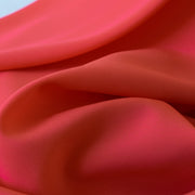 NYC Designer Couture silk crepe de chine in a fantastic width and a bit of stretch! Enjoy whipping up your next piece in this fine Italian silk/lycra that is just stunning! Close up photo.