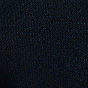 NY Designer boucle suiting with lovely strands of shimmering blue threads is a Classic French Jacket waiting to happen! This is a nice choice when you want something different than black but still want the drama and sophistication of a darker color. Close up image of boucle texture.