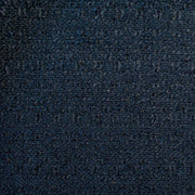 Couture Designer Flat Boucle Wool Blend fabric in black. Perfect for a French Jacket! - close up of fabric weave